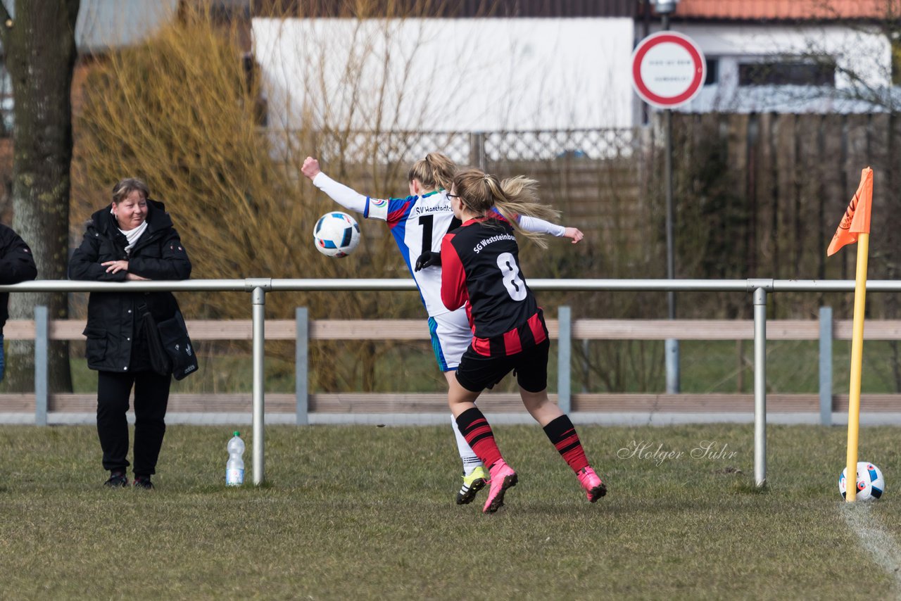 Bild 140 - wBJ SG Weststeinburg/Beidenfleth - SV Henstedt Ulzburg : Ergebnis: 0:4